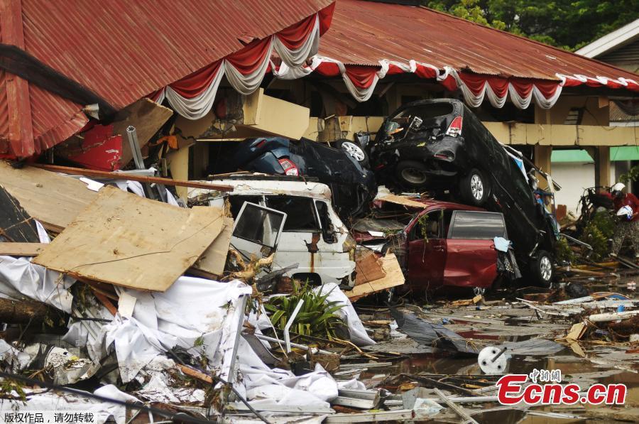 Damage from an earthquake and tsunami can be seen in Palu, Central Sulawesi, Indonesia September 29, 2018  in this photo taken by Antara Foto.  (Photo/Agencies)