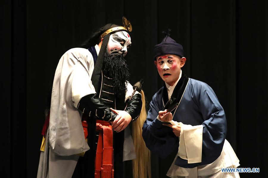 Troupers from China\'s Shanghai Kunqu Opera Troupe perform Kunqu Opera \