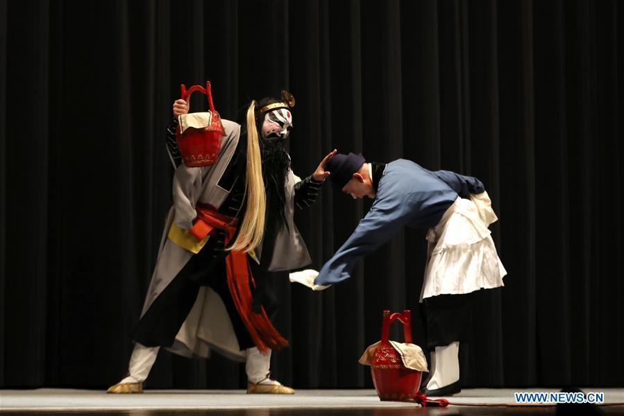 Troupers from China\'s Shanghai Kunqu Opera Troupe perform Kunqu Opera \
