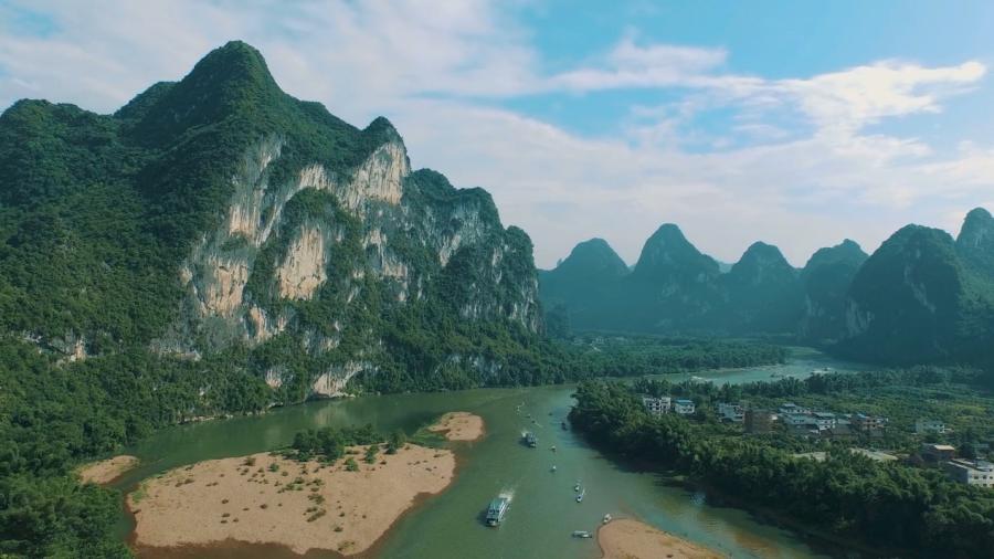 Li River, Guilin\'s mother river. (Photo/CGTN)

There\'s an old Chinese proverb, saying \