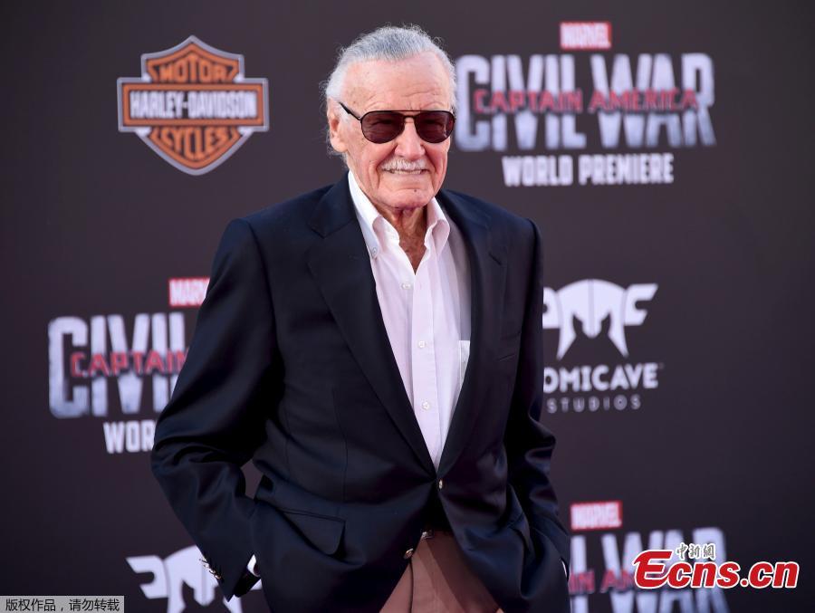 File photo: Executive producer Stan Lee attends the premiere of \