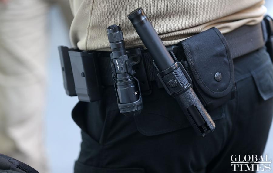 The 2nd USIP World Police Service Pistol Shooting Competition will kick off in Foshan, Guangdong Province, on Nov. 14. 69 delegations from 68 countries and regions have joined in the competition. (Photos: Cui Meng/GT)