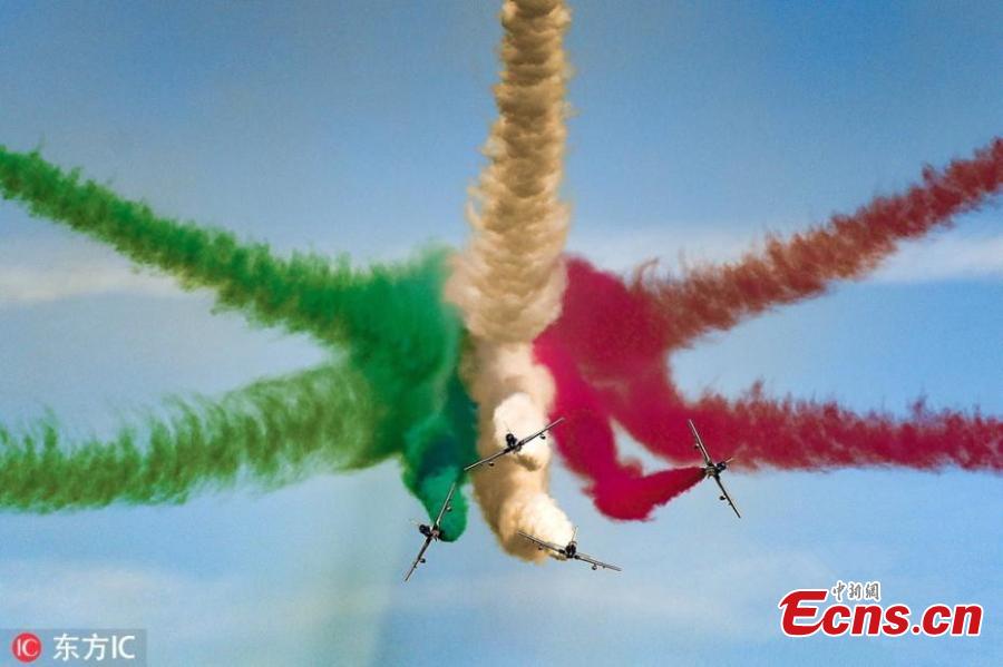 Italian Air Force aerobatic team \