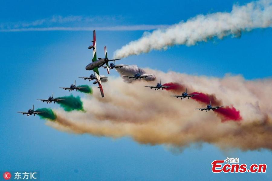 Italian Air Force aerobatic team \