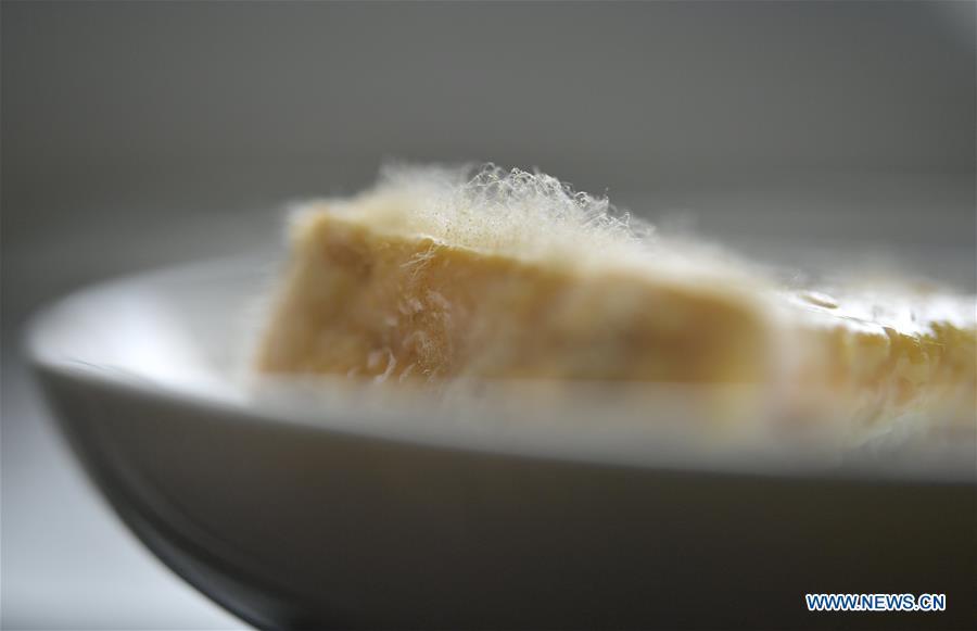 Photo taken on Dec. 3, 2018 shows a bowl of Tujia-style \