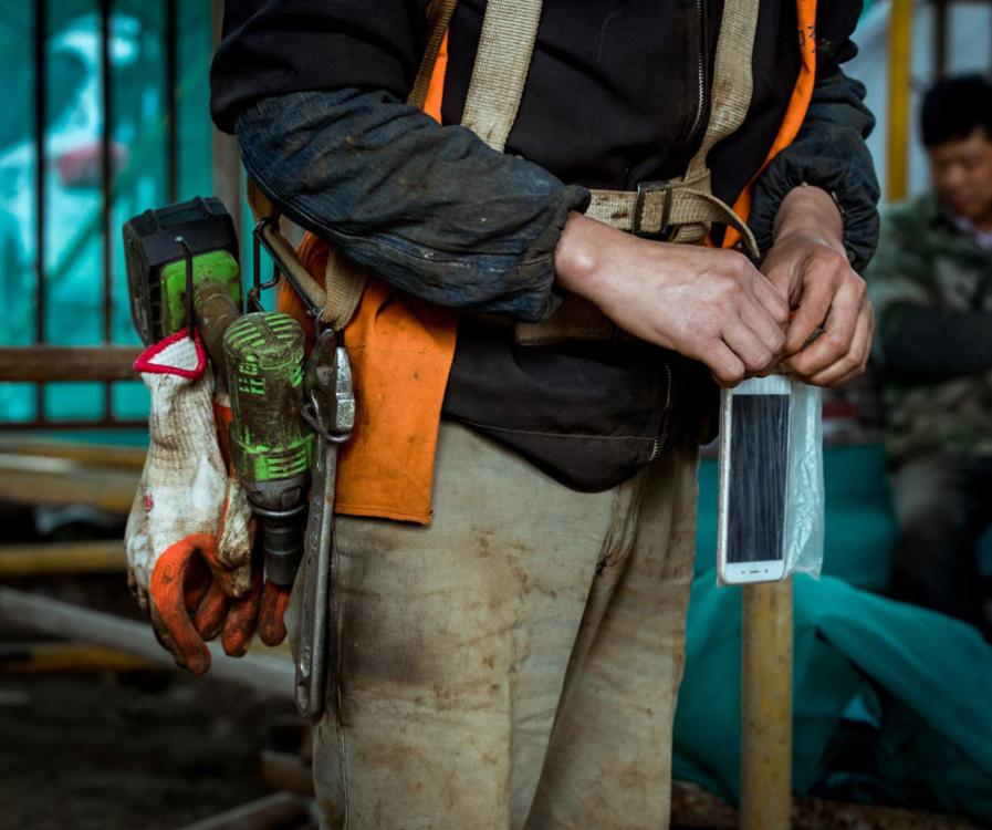 Workers have labored for 27 months to renovate the Nanjing Yangtze River Bridge. [Photo provided to chinadaily.com.cn]