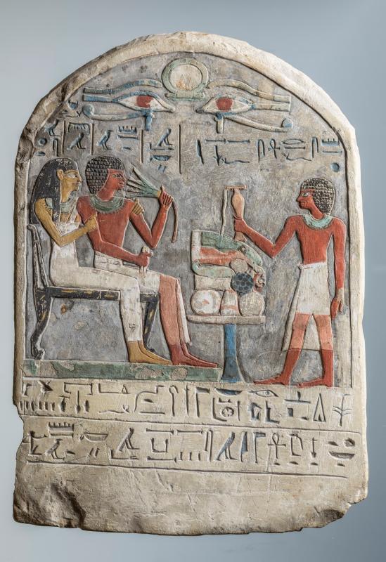 A total of 235 pieces of cultural relics of ancient Egypt, including mummies, stone caskets, amulets and godly statues, and dating back to the period between 22th century BC and 1st century BC, are on show at Guangdong Museum in Guangzhou. (Photo provided to China Daily)