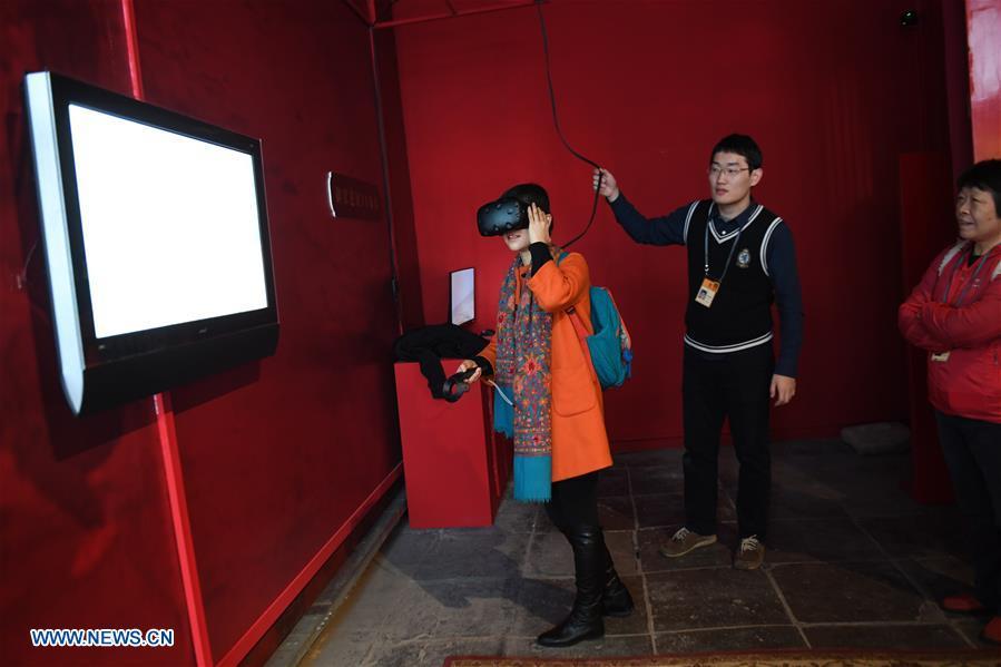 File photo taken on Sept. 28, 2016 shows a model presenting a fashion creation co-designed by Chinese and British designers at the Palace Museum in Beijing, capital of China. The Palace Museum, or the former imperial palace in downtown Beijing, will open 85 percent of its areas to the public, compared with the current 80 percent, the China Daily reported Friday. Most of the areas inside the museum, also known as the Forbidden City, will no longer be off-limits for the public, the newspaper quoted Shan Jixiang, the museum\'s curator, as saying. The biggest of its kind in the world, the Forbidden City is gradually opening more of its coverage of 720,000 square meters to visitors in recent years. Only 30 percent of its areas were accessible by the public in 2012. Some rooms that had not been opened for decades were used as \