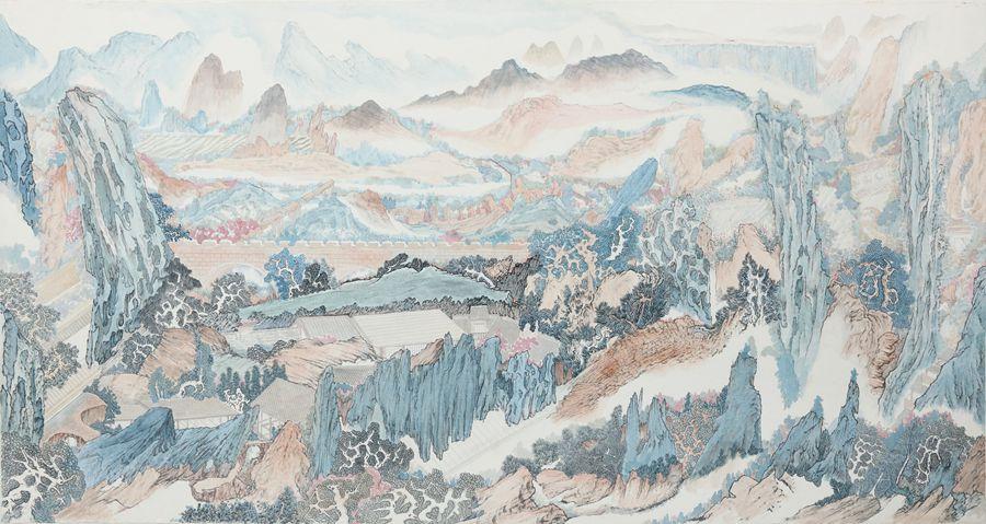 Shanghai artist Chai Yiming is a lover of classic Chinese literature and folk tales about fairies, ghosts and mysteries. (Photo provided to chinadaily.com.cn)