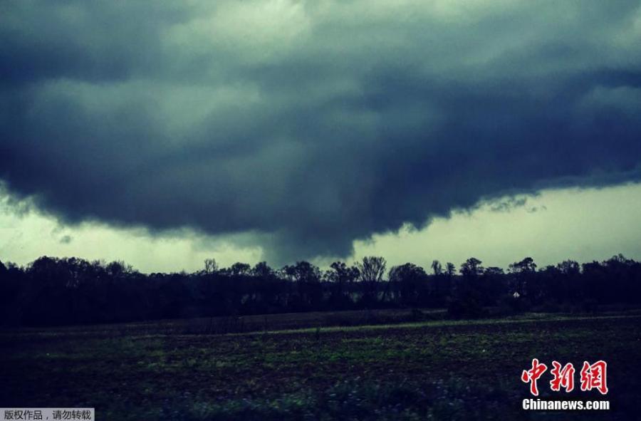 A tornado cut a swath of destruction through the U.S. state of Alabama, killing at least 22 people, March 3, 2019. (Photo/Agencies)
