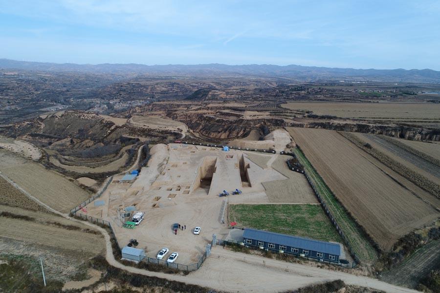 6. Liujiawa relic site, Dengcheng county, Shaanxi Province, from Eastern Zhou Dynasty (770 -256 BC). (Photo provided to chinadaily.com.cn)