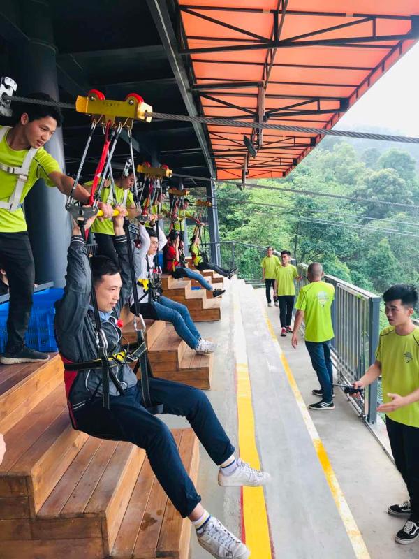 China\'s longest strop ropeway will be in full operation in the beginning of April in Guangzhou, capital of Guangdong Province.  (Photo provided to chinadaily.com.cn)
