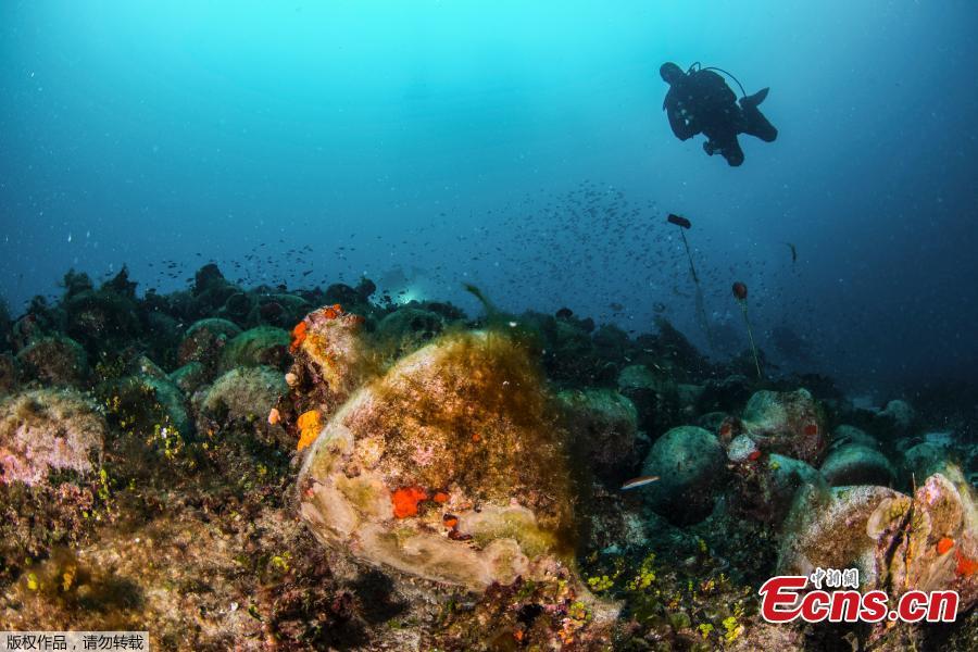 The first underwater museums in Greece will be in Alonissos and Pagasitikos. Four shipwrecks, dating from the Classical to the Byzantine periods, will become underwater museums, thus combining diving with antiquities.(Photo/Agencies)