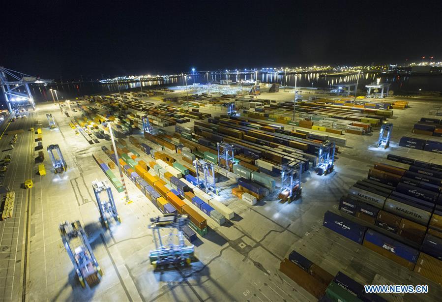 A photo taken on Oct. 15, 2018 shows Zeebrugge Terminal in Zeebrugge, Belgium. (Photo/Xinhua)

Zeebrugge Terminal, Belgium

China\'s COSCO Shipping signed an agreement with the Port of Zeebrugge on Jan 22, 2018 for a 50-year concession on the CSP Zeebrugge Terminal.

As the second-largest port in Belgium, the Port of Zeebrugge is a natural deepwater harbor and has a good network of road and rail connections across Europe. It is expected to be the main northern European hub for China\'s Belt and Road Initiative, with Piraeus Port in Greece the southern hub.