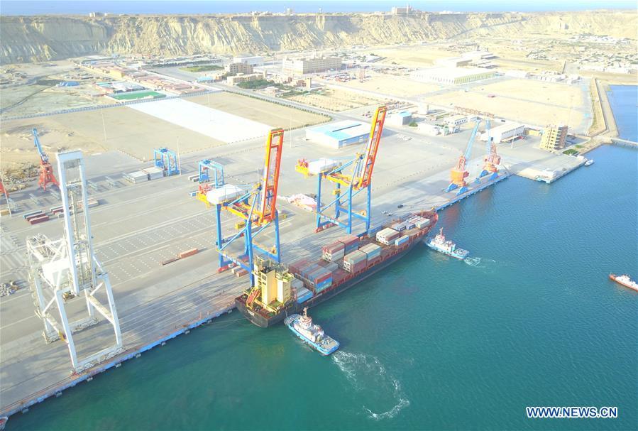 A photo taken on March 24, 2018 shows the Gwadar port of Pakistan. (Photo/Xinhua)

Gwadar Port, Pakistan

From a small, remote and underdeveloped fishing village located in the Arabian Sea, Pakistan\'s Gwadar Port now has a fully functional port terminal, a business center and a free zone.

The port, which opened on Nov 13, 2016, has been operated by China Overseas Port Holding Company since 2013. The Gwadar Port is a flagship China-Pakistan Economic Corridor project under the Belt and Road Initiative.

According to the COPHC, dozens of companies in different businesses such as hotels, banking, logistics, food, steel, fish processing and renewable resources have entered the free zone.