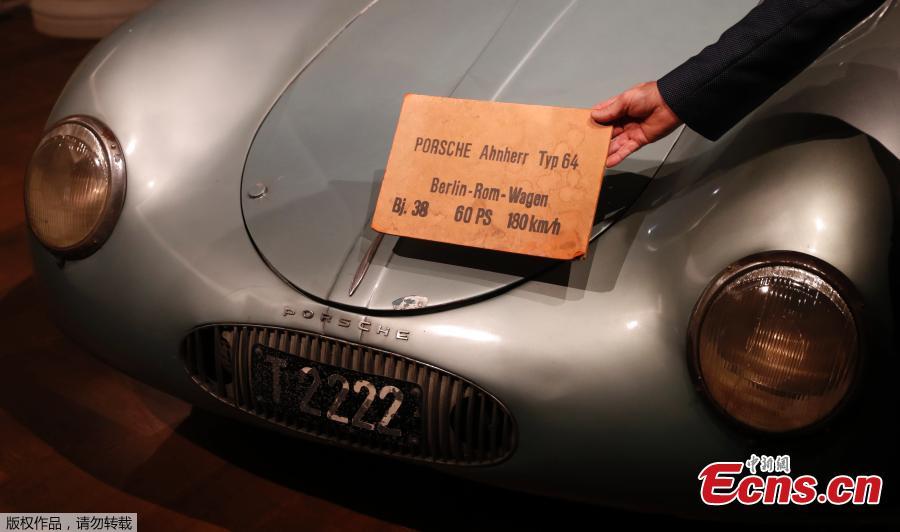 A rare Porsche will be crossing the auction block this summer during Monterey Car Week. Scheduled to see the limelight at the RM Sotheby’s auction in August is a fully restored 1939 Porsche Type 64, which is considered Porsche’s first-ever automobile.(Photo/Agencies)