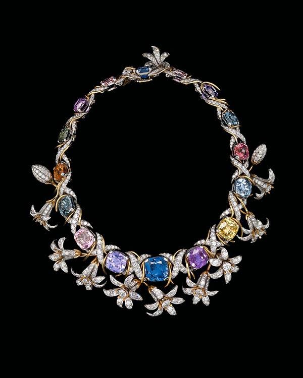 A jewelry design exhibition to open at the National Museum of China on May 30 will show 123 ornamental pieces by French jewelry designer Jean Schlumberger. (Photo provided to China Daily)