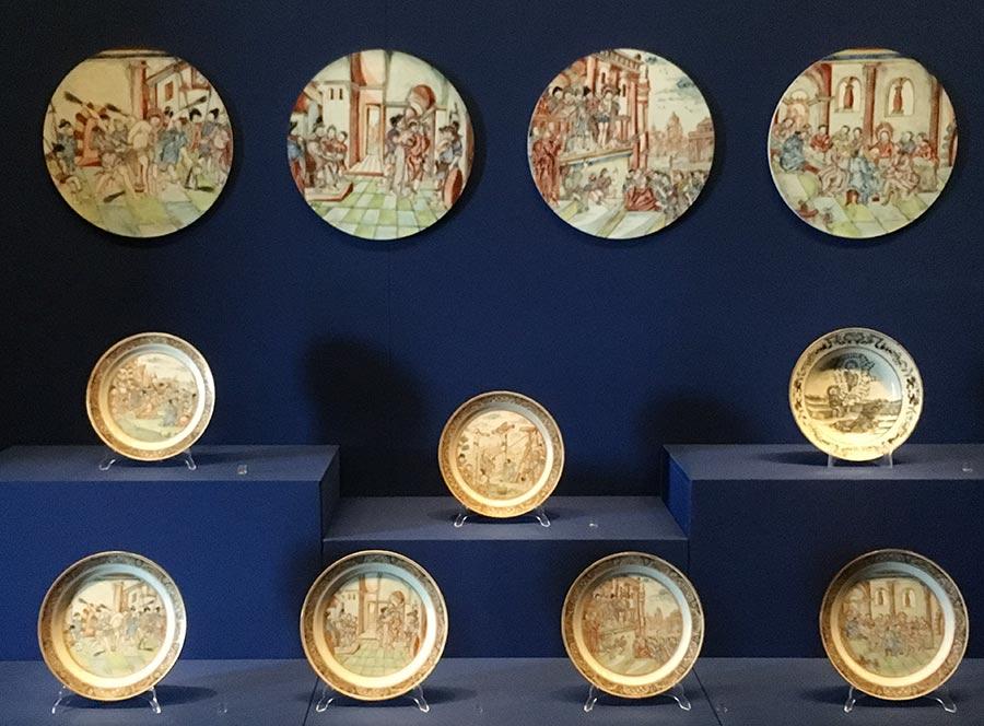 Beauty Unites Us: Chinese Art from the Vatican Museums, the first exhibition of Chinese artifacts on loan from Vatican, opened in the Palace Museum in Beijing on May 28.  (Photo/China Daily)