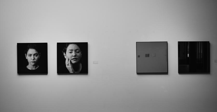 A selection of the works on display at the Art of Aging photography exhibition held at the IWE Art Museum in Kunming city, Southwest China\'s Yunnan Province, May 25, 2019. (Photo provided to chinadaily.com.cn)