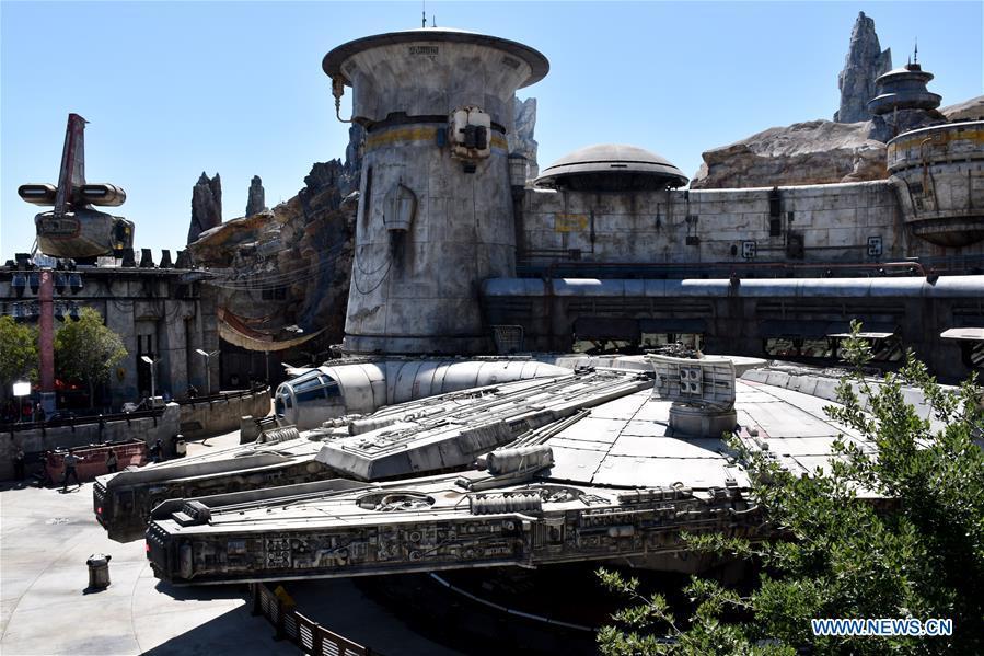 Millennium Falcon: Smugglers Run ride, is seen in the new \