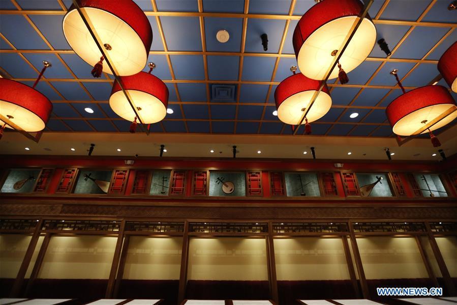 Photo taken on June 7, 2019 shows the interior view of Bistro Na\'s in Temple City, Los Angeles, the United States. Bistro Na\'s in Los Angeles made headlines this week with the announcement that it had been awarded a coveted Michelin Star by the famed Michelin Restaurant Guide. This special ranking broke Michelin\'s 10-year absence from Los Angeles, and made Bistro Na\'s the only Chinese restaurant in Southern California to be so honored. (Xinhua/Li Ying)