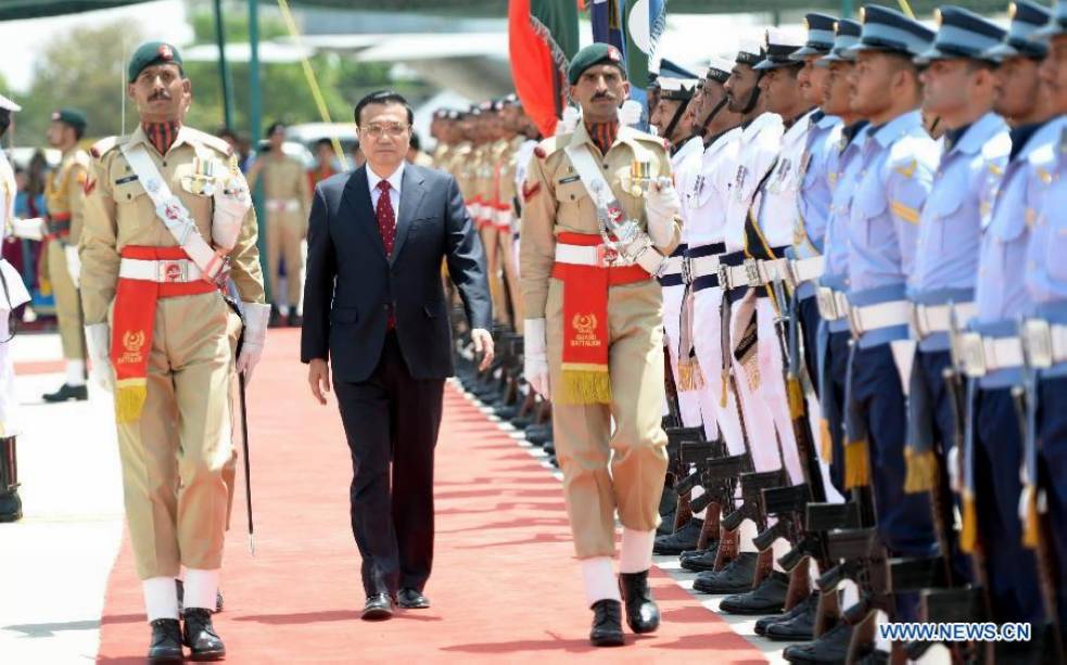 Chinese premier arrives in Islamabad for official visit to Pakistan 