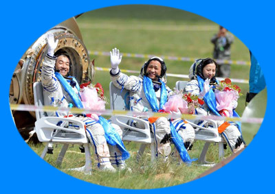 Shenzhou-10 astronauts on dreams after return