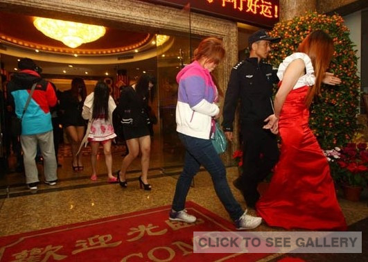 Police crack down on prostitution in Dongguan