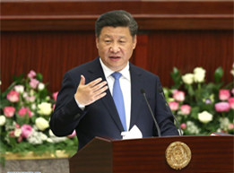 President Xi addresses Uzbek Parliament