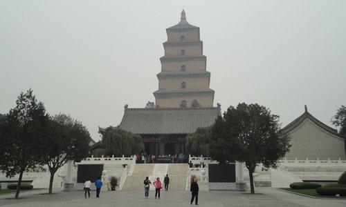 The Giant Goose Pagoda in Xi'an, Shaanxi Province (Photo/Hilton Yip) The Giant Goose Pagoda in Xi'an, Shaanxi Province (Photo/Hilton Yip)