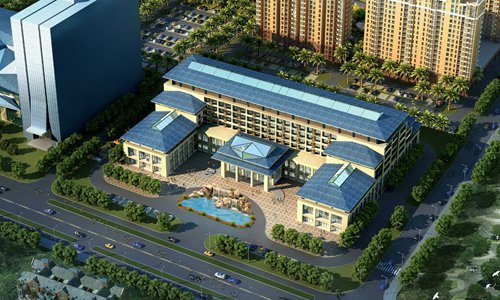 The exterior of Four Points by Sheraton Danzhou (Photo/Courtesy of Four Points by Sheraton Danzhou) The exterior of Four Points by Sheraton Danzhou (Photo/Courtesy of Four Points by Sheraton Danzhou)