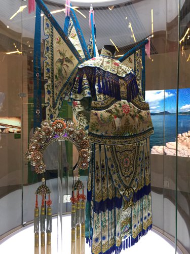 A traditional costume worn by Yue Opera singer Wu Junli (Photo: Xu Liuliu/GT) A traditional costume worn by Yue Opera singer Wu Junli (Photo: Xu Liuliu/GT)