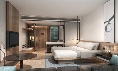 A guest room at Fairfield by Marriott Nanning Nanhu Park (Photo/Courtesy of Fairfield by Marriott Nanning Nanhu Park) A guest room at Fairfield by Marriott Nanning Nanhu Park (Photo/Courtesy of Fairfield by Marriott Nanning Nanhu Park)