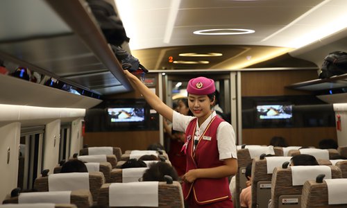 New homegrown high speed trains add speed, comfort to Beijing train travel