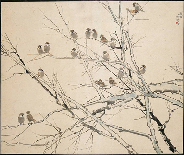 Dawn by Xu Beihong. (Photo provided to chinadaily.com.cn) Dawn by Xu Beihong. (Photo provided to chinadaily.com.cn)