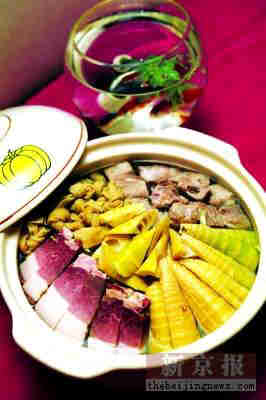Yan Du Xian soup.(Photo/ The Beijing News) Yan Du Xian soup.(Photo/ The Beijing News)