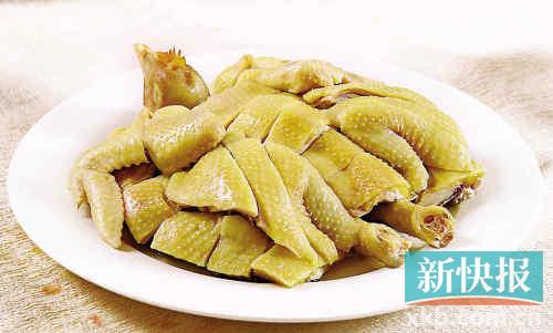 Boiled chicken chops served cold.(Photo/xkb.com) Boiled chicken chops served cold.(Photo/xkb.com)