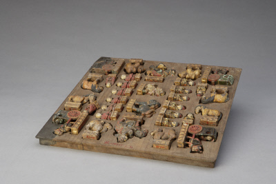 The Mongolian chess kept at the Palace Museum. (Photo/dpm.org.cn) The Mongolian chess kept at the Palace Museum. (Photo/dpm.org.cn)