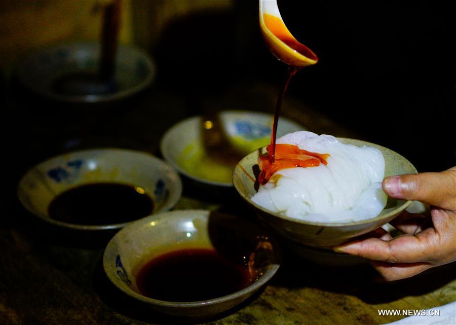 Intangible cultural heritage: Clear Noodles in Chili Sauce