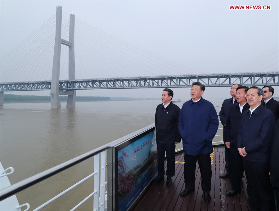 President Xi visits Yichang