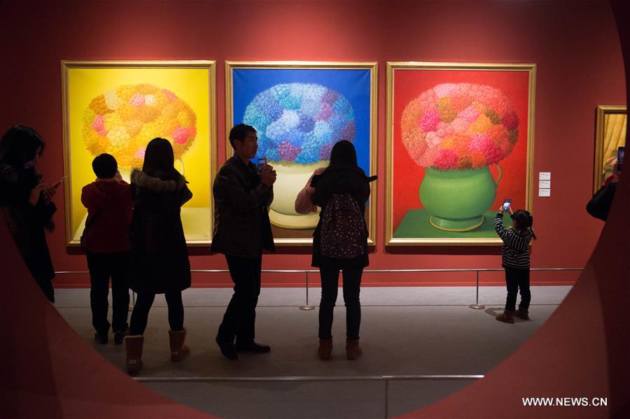 Celebrate new year with art: a look at 'Botero in China'(1/4)