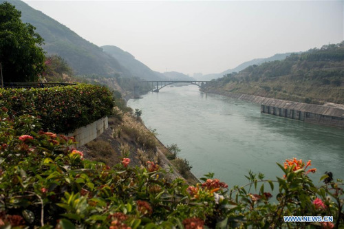 Photo taken on March 20, 2016 shows the lower reaches of Jinghong Hydropower Station in Dai Autonomous Prefecture of Xishuangbanna of southwest China's Yunnan Province. (Xinhua/Hu Chao) Photo taken on March 20, 2016 shows the lower reaches of Jinghong Hydropower Station in Dai Autonomous Prefecture of Xishuangbanna of southwest China's Yunnan Province. (Xinhua/Hu Chao)