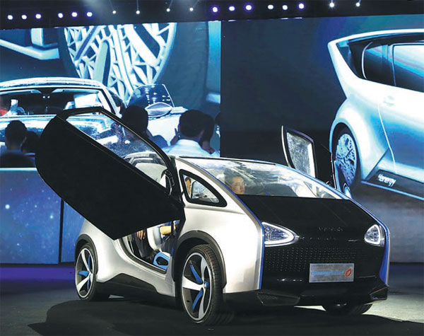 New energy vehicles will set a new ground in China's auto market in the next few years. (Provided to China Daily) New energy vehicles will set a new ground in China's auto market in the next few years. (Provided to China Daily)