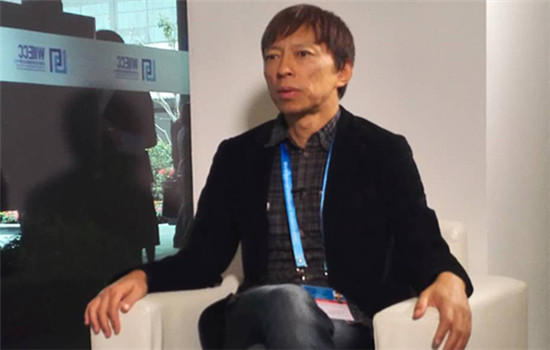 Zhang Chaoyang, chairman and CEO of Sohu.com, speaks during an interview in Wuzhen, Zhejiang province, Nov 16, 2016. (Photo by Wu Xiaobo/chinadaily.com.cn)