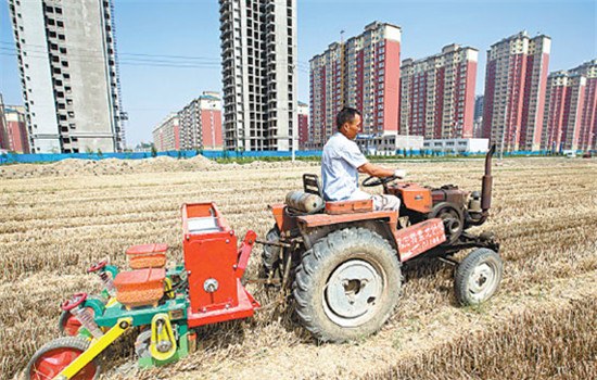 New buildings in Huaxian county, Henan province. Urbanization will play an active role in keeping the country's investment and rowth stable. (Photo provided for China Daily) New buildings in Huaxian county, Henan province. Urbanization will play an active role in keeping the country's investment and rowth stable. (Photo provided for China Daily)