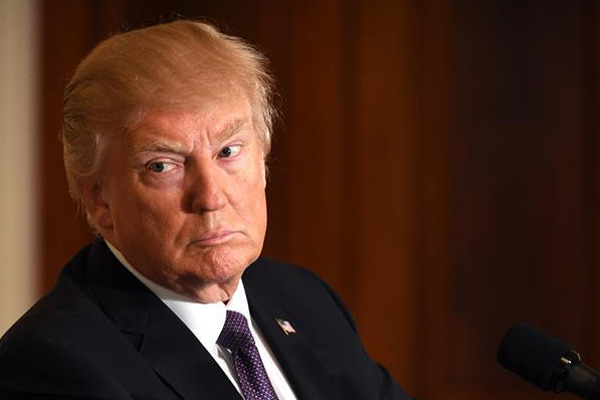 U.S. President Donald Trump attends a press conference at the White House in Washington DC, on April 12, 2017. (Photo/Xinhua) U.S. President Donald Trump attends a press conference at the White House in Washington DC, on April 12, 2017. (Photo/Xinhua)