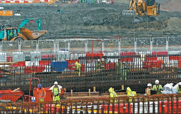 The Hinkley Point C nuclear power project, which Chinese companies invested in, is under construction in western England. (File photo: Han Yan / Xinhua) The Hinkley Point C nuclear power project, which Chinese companies invested in, is under construction in western England. (File photo: Han Yan / Xinhua)