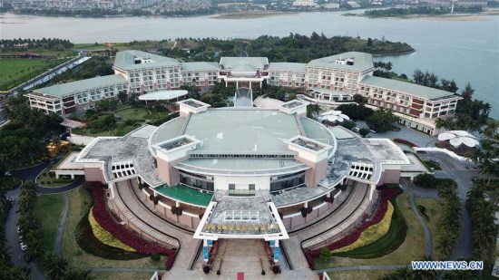 File photo taken on March 23, 2018 shows the Boao International Conference Center in Boao, south China's Hainan Province. (Xinhua/Jin Liangkuai) File photo taken on March 23, 2018 shows the Boao International Conference Center in Boao, south China's Hainan Province. (Xinhua/Jin Liangkuai)