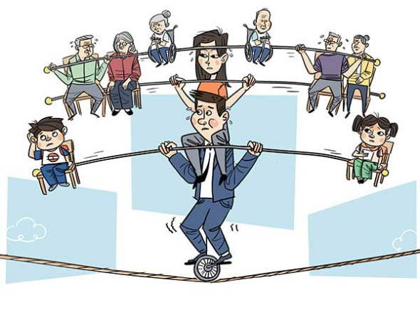 (Cartoon by China Daily) (Cartoon by China Daily)
